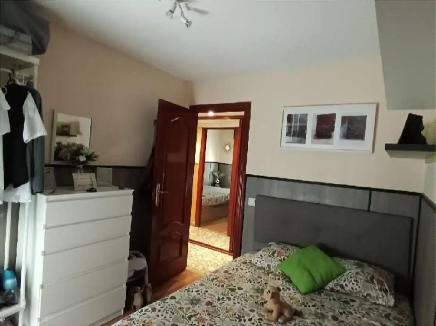 Bedroom of Flat for sale in  Madrid Capital  with Air Conditioner