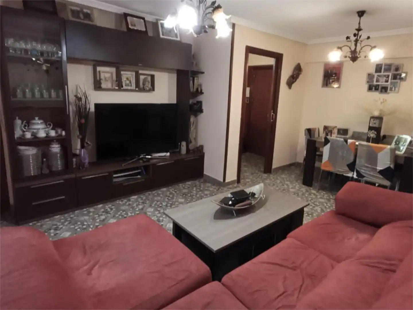 Living room of Flat for sale in  Madrid Capital  with Air Conditioner