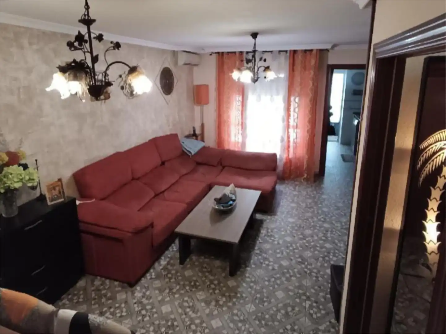 Living room of Flat for sale in  Madrid Capital  with Air Conditioner