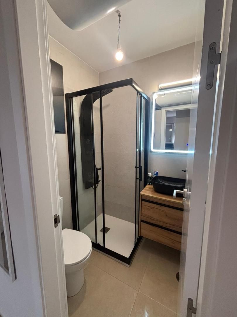 Bathroom of Flat for sale in Gibraleón  with Air Conditioner, Storage room and Swimming Pool