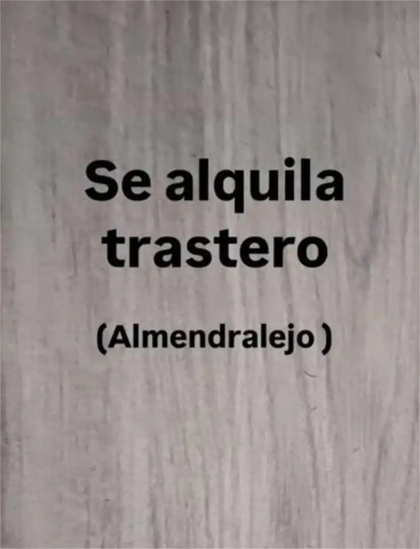 Traster de lloguer en Almendralejo