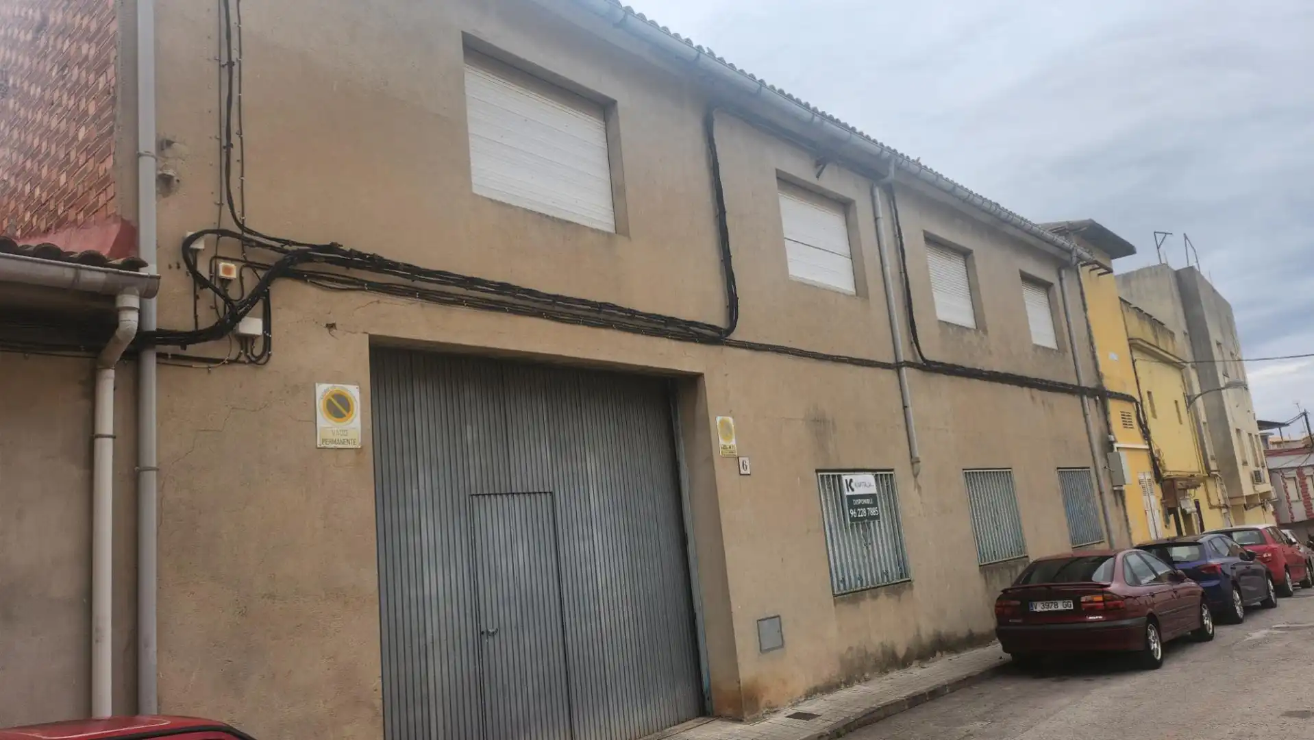 Vista exterior de Planta baixa en venda en La Llosa de Ranes amb Aire condicionat, Terrassa i Balcó