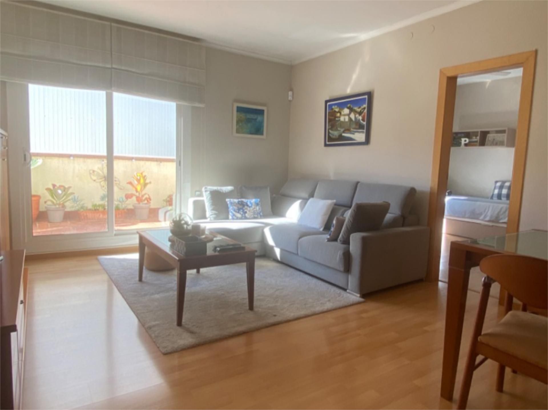 Living room of Flat for sale in Esplugues de Llobregat  with Air Conditioner and Terrace