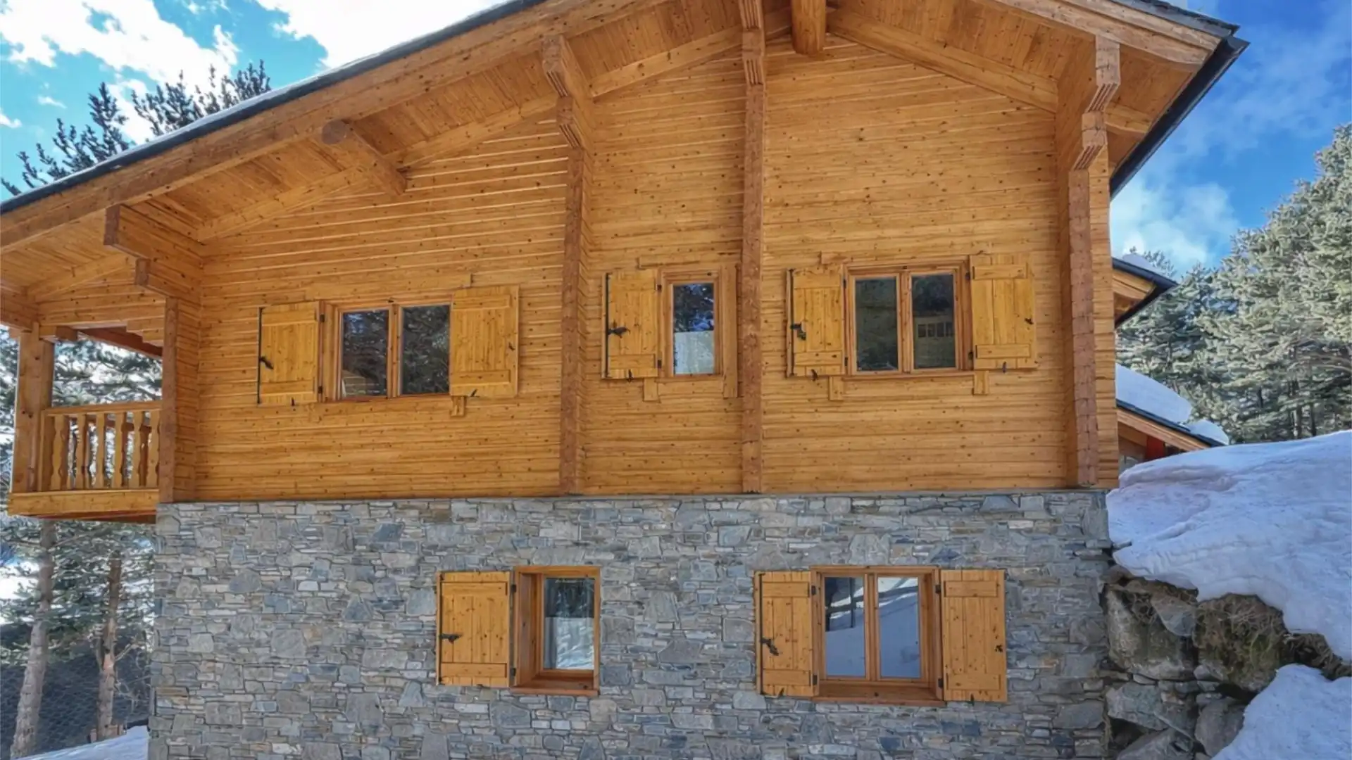 Vista exterior de Piso en venta en Puyvalador con Calefacción, Jardín privado y Parquet