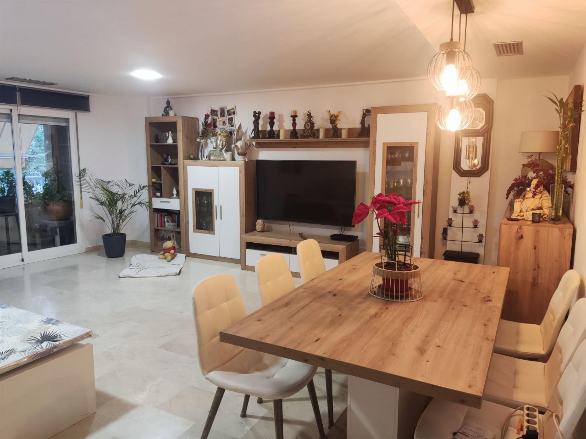 Living room of Flat for sale in Elche / Elx  with Air Conditioner, Terrace and Balcony
