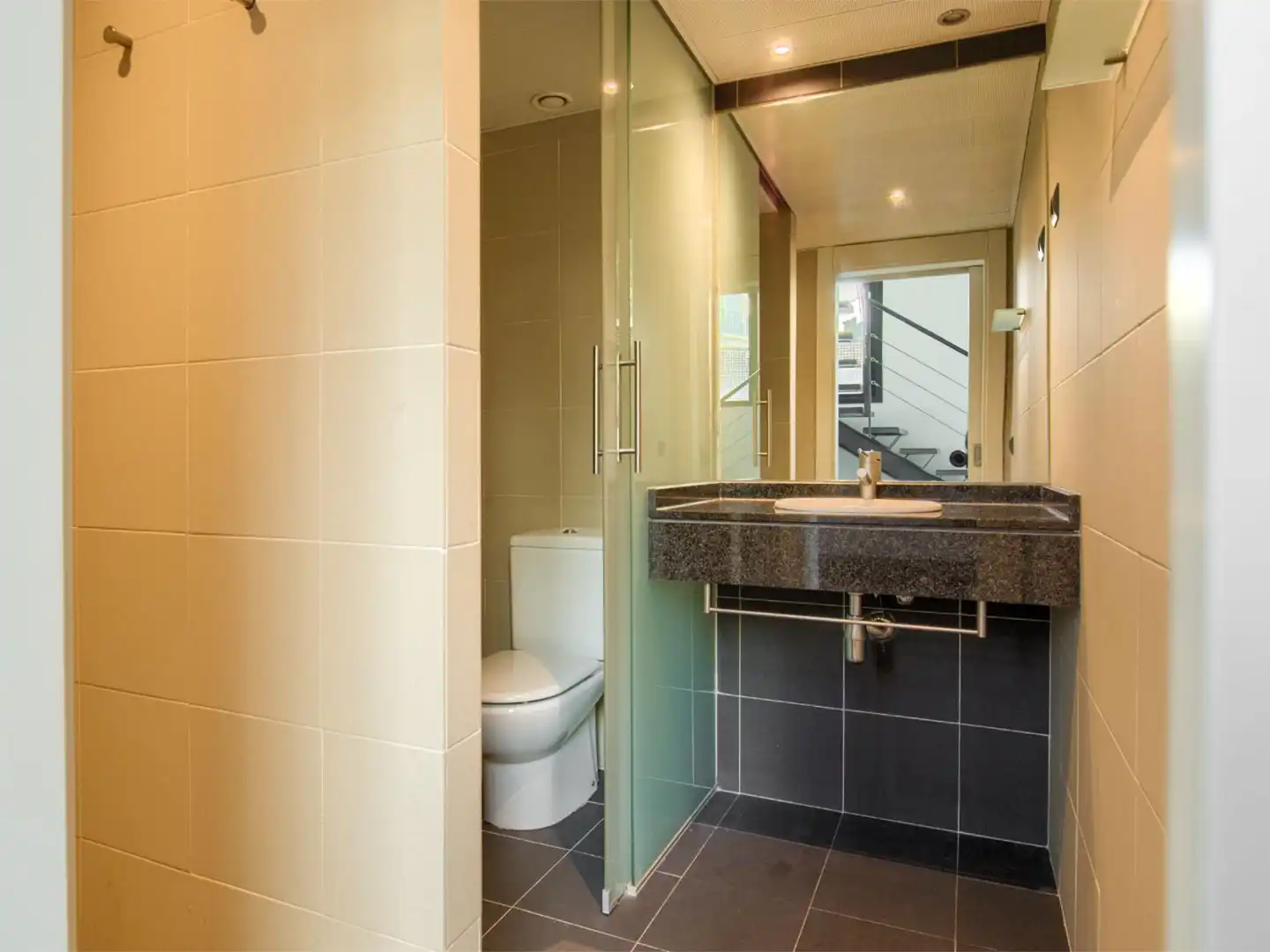 Flat for rent in Carretera de Fuencarral, 14, Zona Industrial Bathroom of Flat for rent in Alcobendas with Air Conditioner, Heating and Parquet flooring