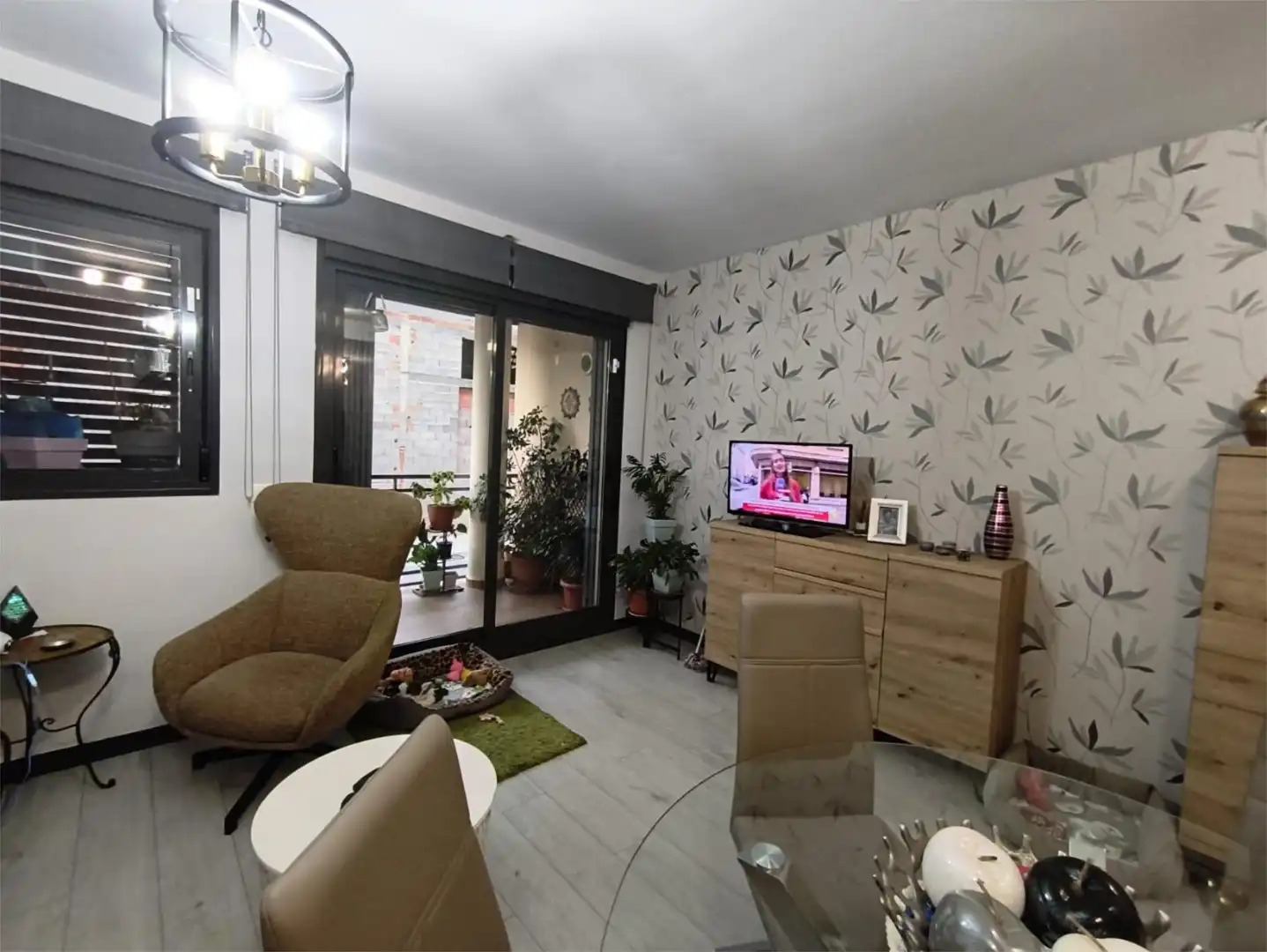 Piso de alquiler en Carrer Majories, 6, Moncófar Pueblo Sala de estar de Piso de alquiler en Moncofa con Aire acondicionado, Calefacción y Parquet