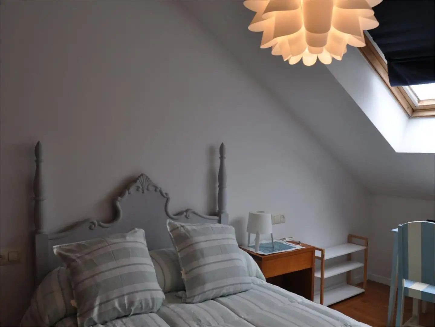 Bedroom of Flat for rent in Lalín  with Heating, Parquet flooring and Terrace