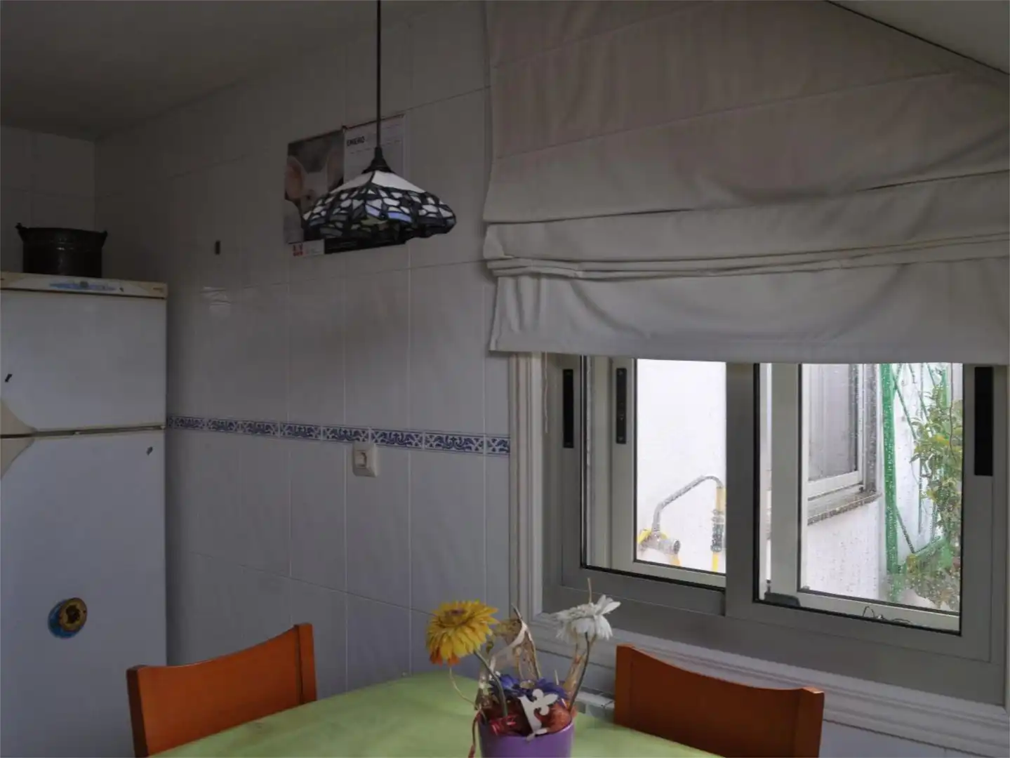 Dining room of Flat for rent in Lalín  with Heating, Parquet flooring and Terrace