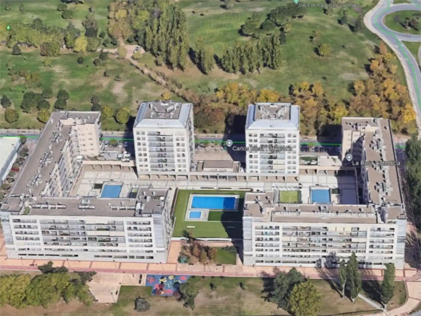 Piso en venta en Calle Alfonso VI, 11, Logroño Vista exterior de Piso en venta en Logroño con Aire acondicionado, Terraza y Piscina