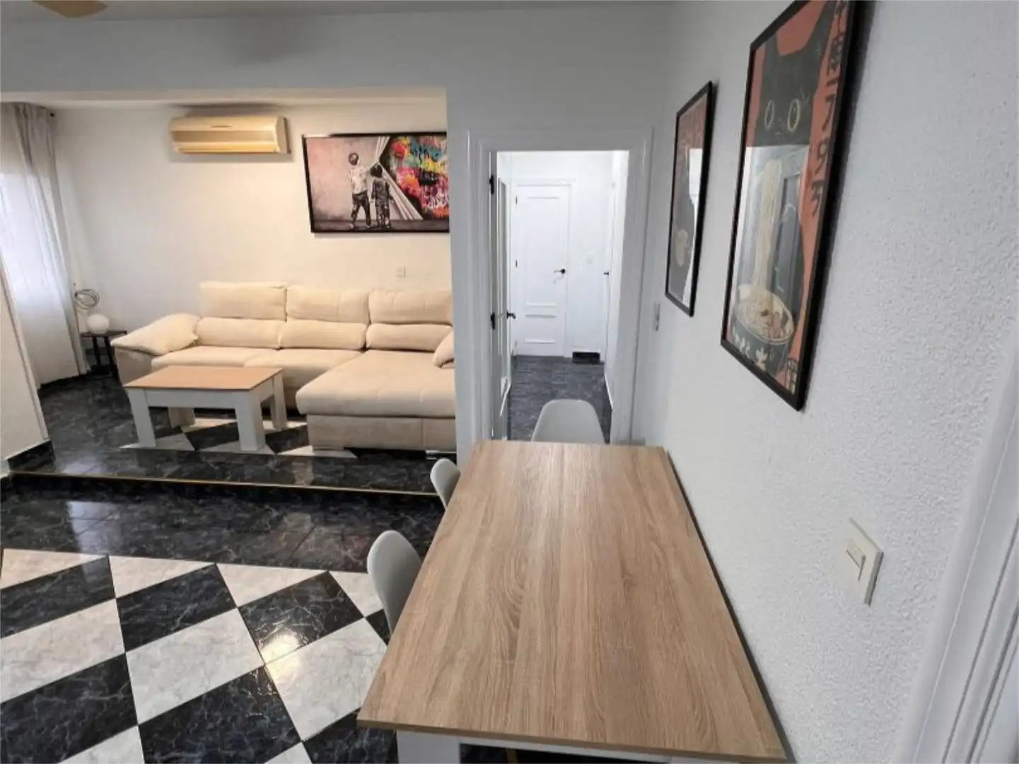 Piso de alquiler en Ronda Norte, 11, San Antón Comedor de Piso de alquiler en Murcia con Aire acondicionado, Calefacción y Trastero