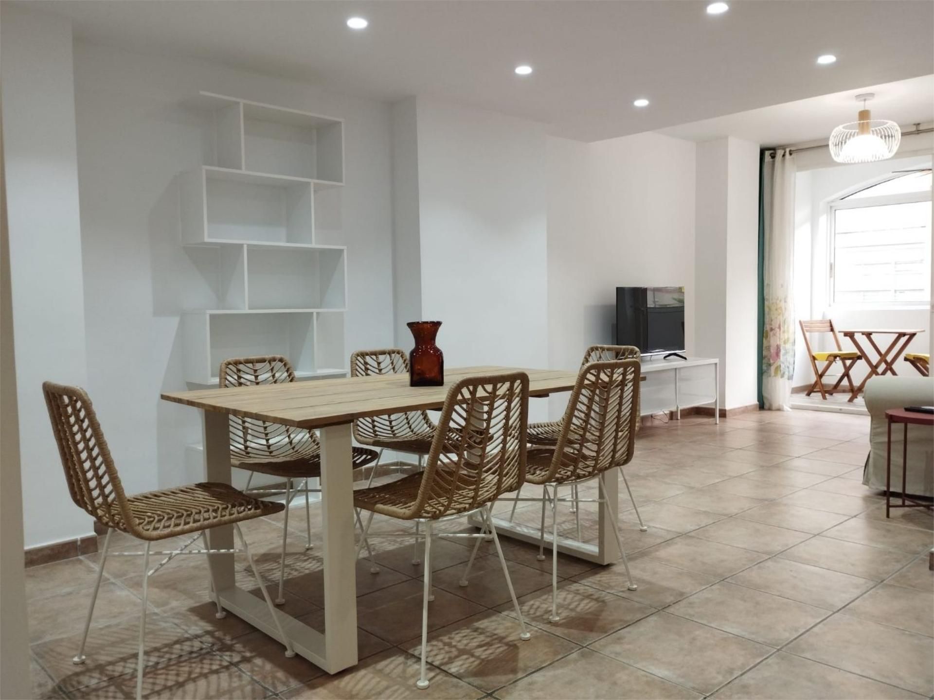 Dining room of Flat to rent in Sant Joan d'Alacant  with Air Conditioner