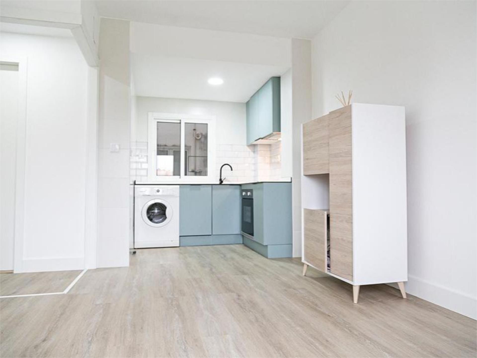 Kitchen of Flat for sale in Ferrol  with Storage room, Balcony and Video intercom