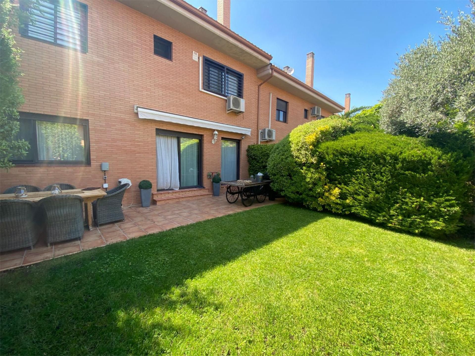 Garden of Flat to rent in Las Rozas de Madrid  with Air Conditioner, Heating and Private garden