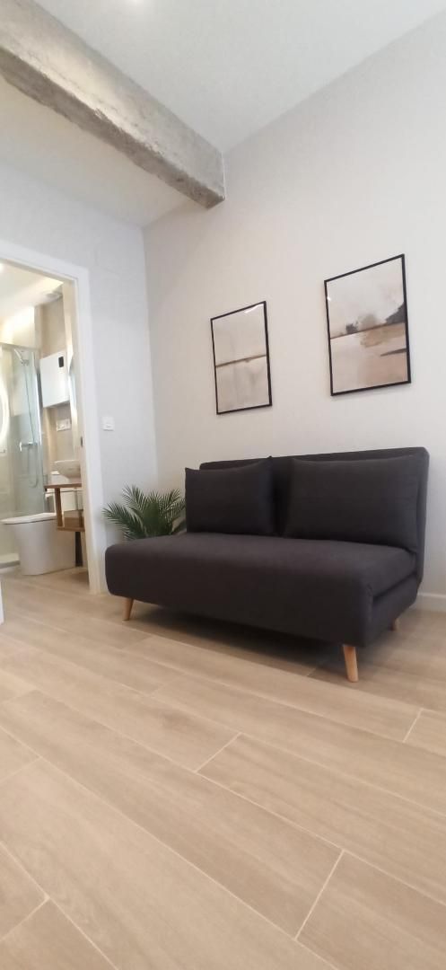 Living room of Loft to rent in  Logroño  with Air Conditioner, Heating and Furnished