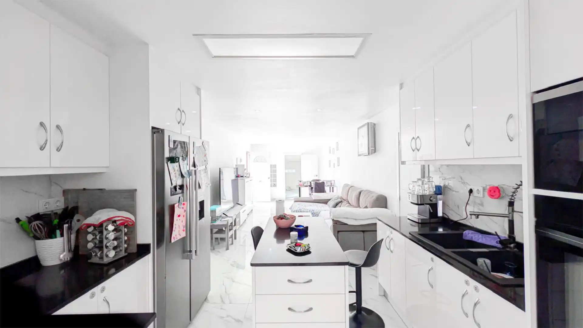 Cocina de Casa adosada en venta en Torrevieja con Aire acondicionado, Jardín privado y Trastero