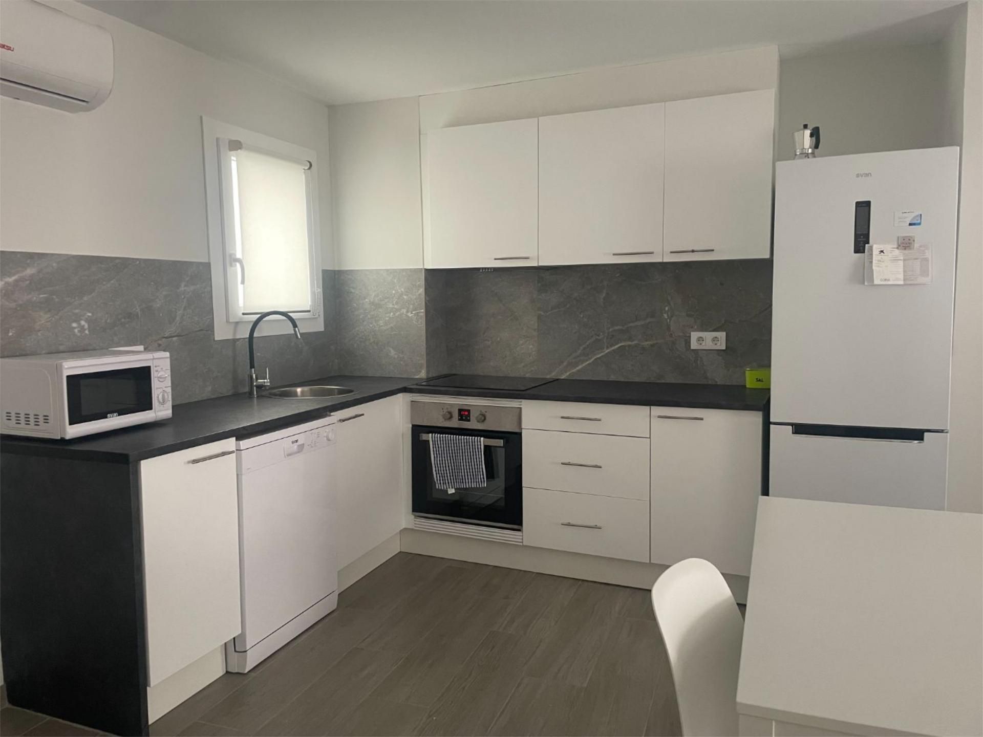 Cuina de Pis de lloguer en Alcoy / Alcoi amb Aire condicionat, Calefacció i Moblat