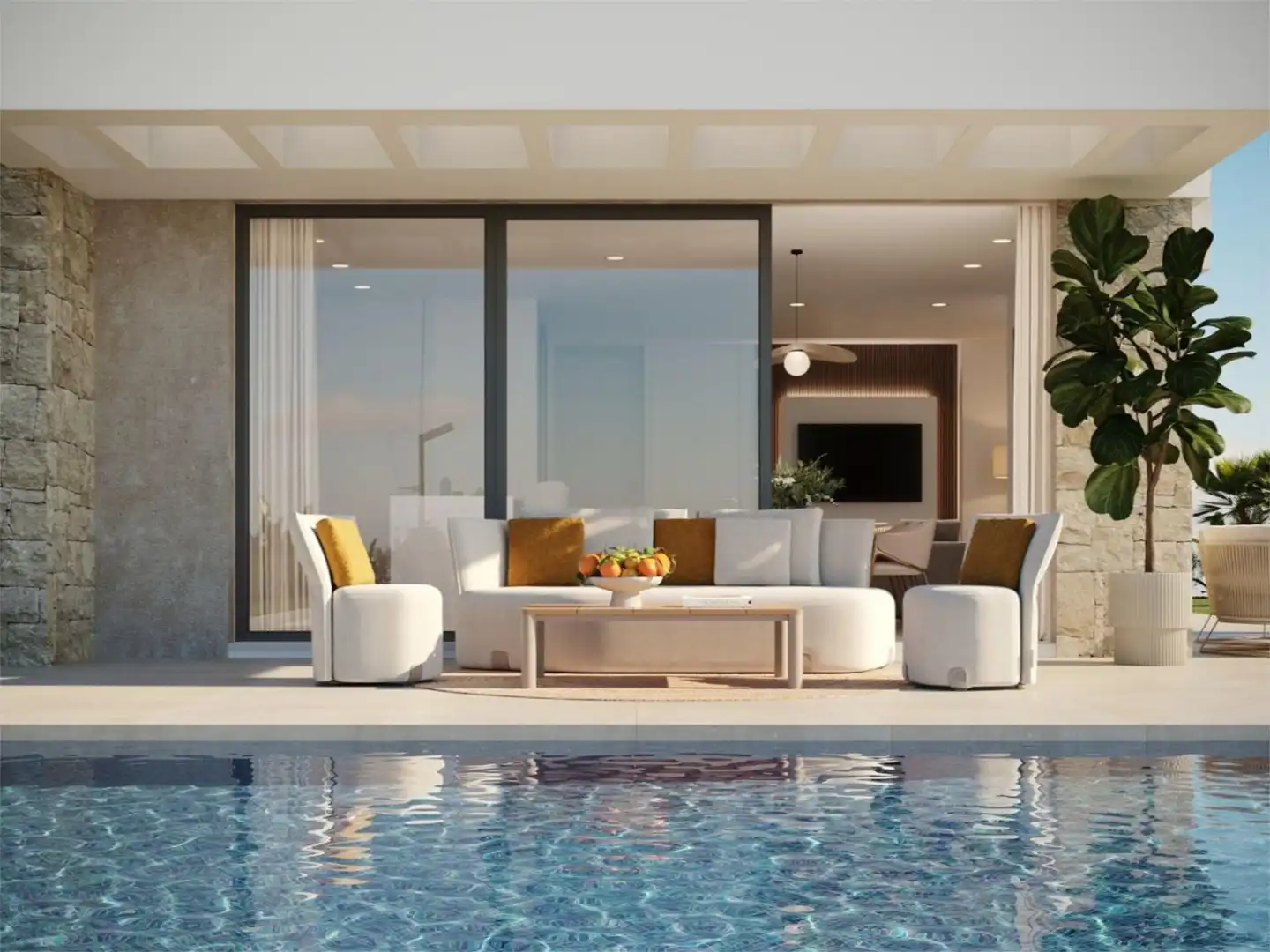 Casa o chalet en venta en Carrer Finestrat, 9, Nou Alacant Terraza de Casa o chalet en venta en Alicante / Alacant con Aire acondicionado, Calefacción y Jardín privado