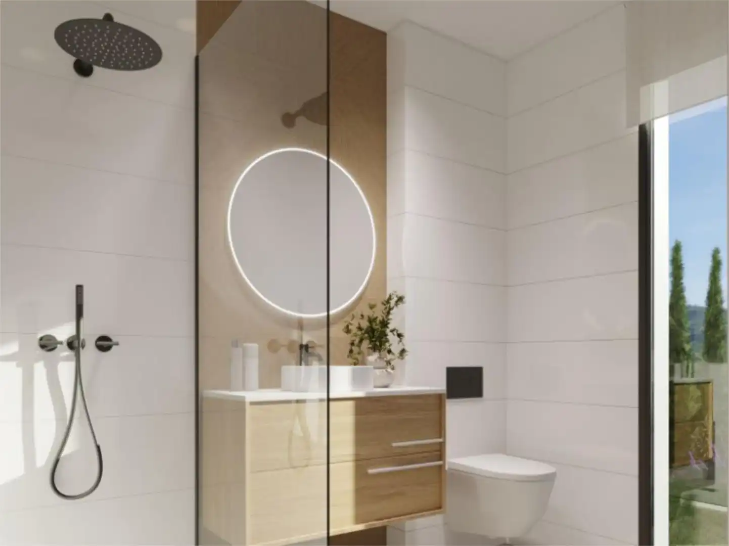 Casa o chalet en venta en Carrer Finestrat, 9, Nou Alacant Baño de Casa o chalet en venta en Alicante / Alacant con Aire acondicionado, Calefacción y Jardín privado