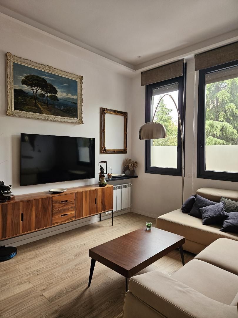 Sala de estar de Piso de alquiler en  Madrid Capital