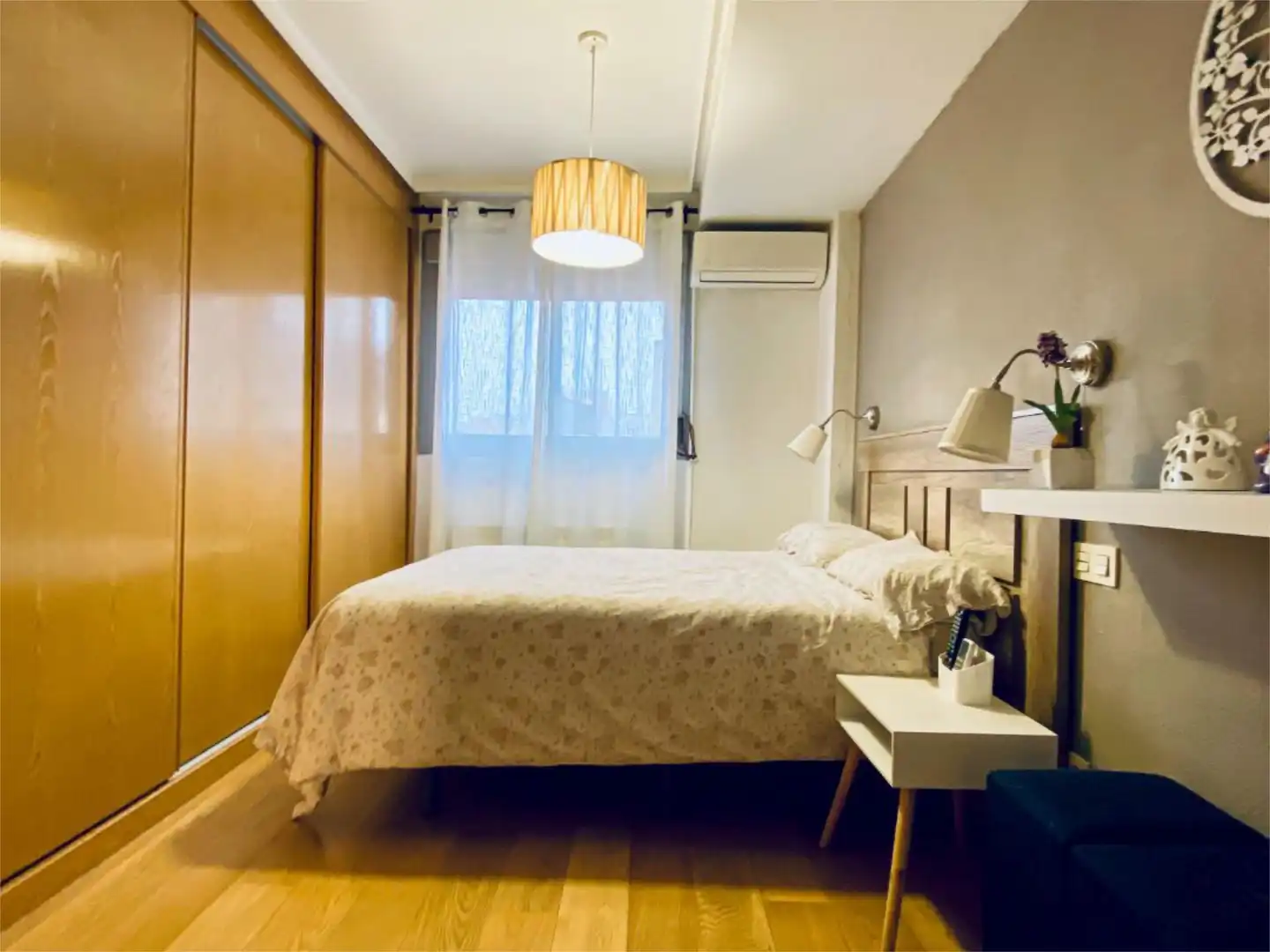 Habitación de Piso de alquiler en Madrid con Aire acondicionado, Calefacción y Parquet