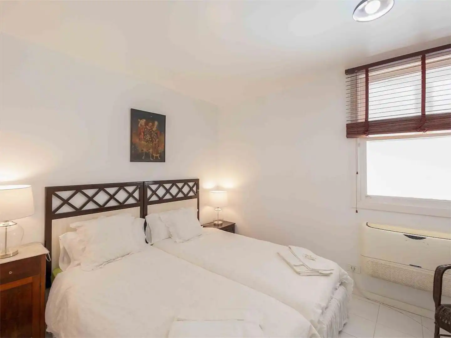 Einfamilien-Reihenhaus zur Miete in Avenida del Oasis, 15, Maspalomas - Meloneras Schlafzimmer von Einfamilien-Reihenhaus zur Miete in San Bartolomé de Tirajana mit Klimaanlage, Heizung und Privatgarten
