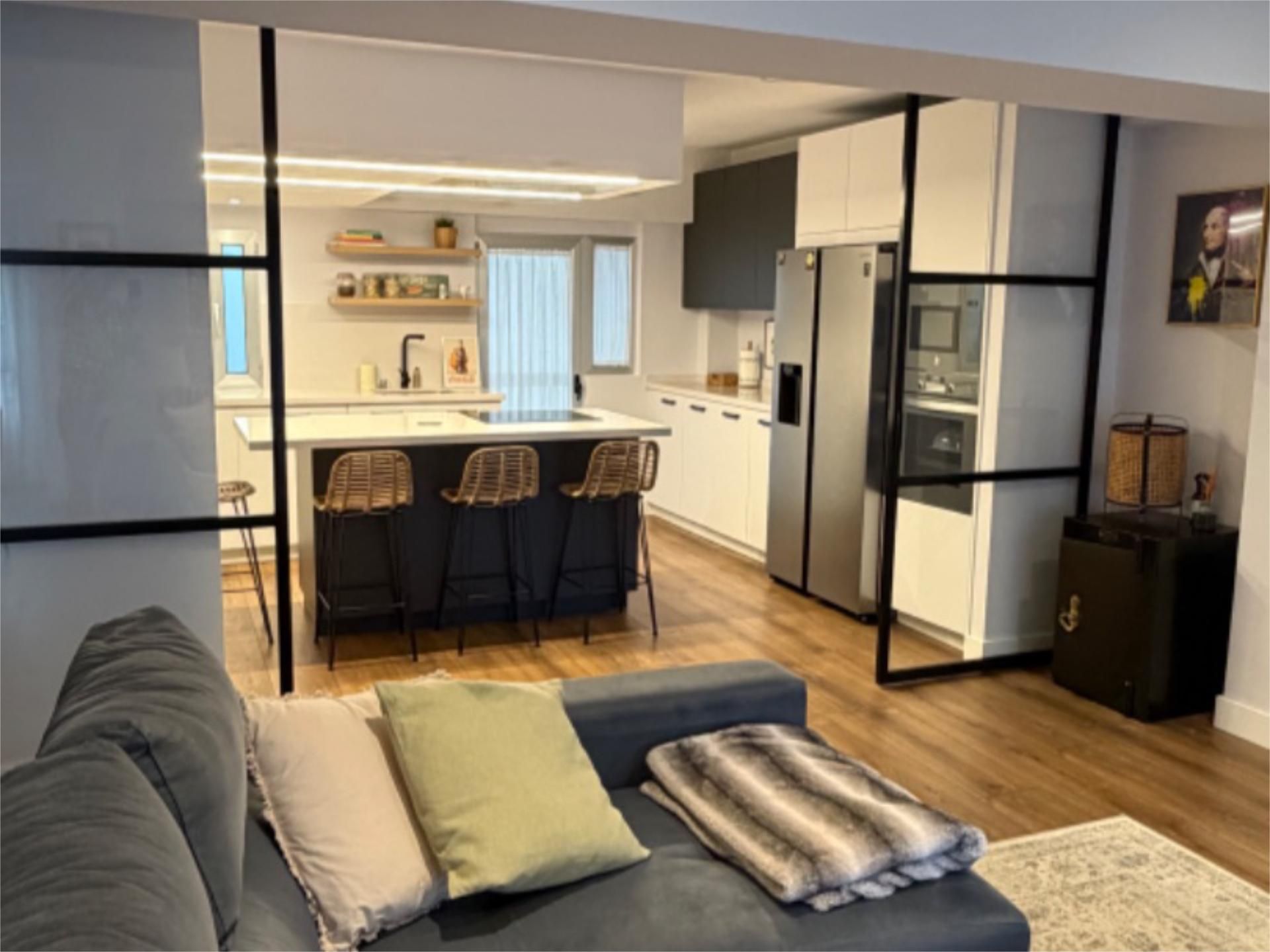 Kitchen of Flat for sale in León Capital   with Heating, Parquet flooring and Balcony