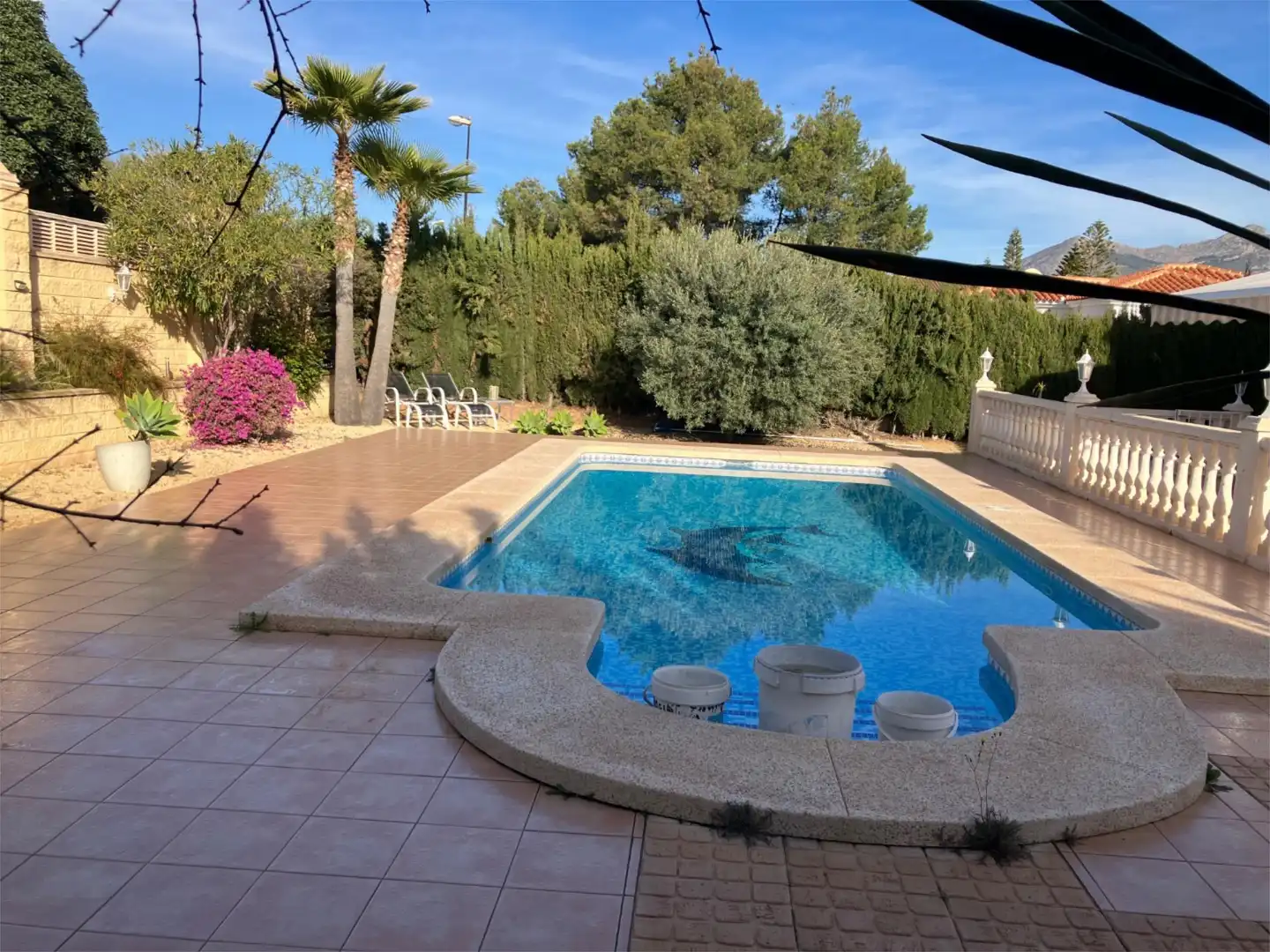 Piscina de Casa o chalet en venta en La Nucia con Aire acondicionado, Calefacción y Jardín privado