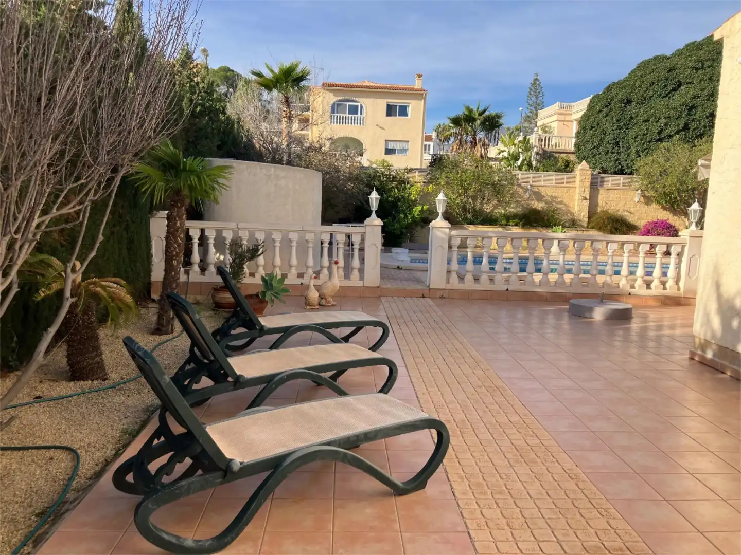 Terraza de Casa o chalet en venta en La Nucia con Aire acondicionado, Calefacción y Jardín privado