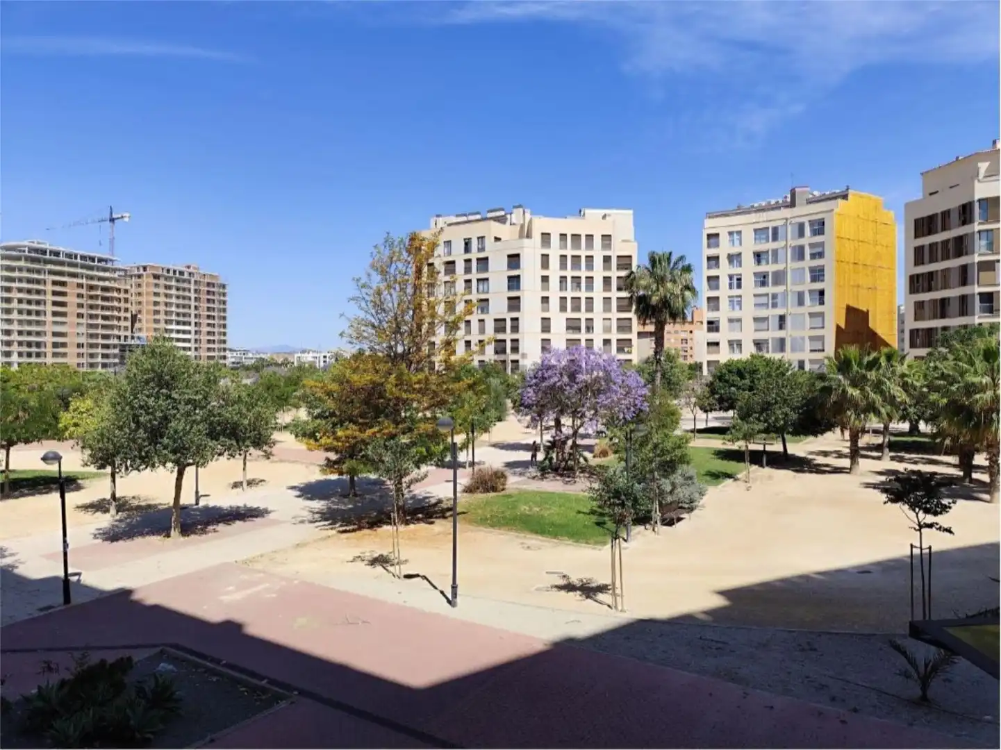Außenansicht von Wohnung zur untervermieten in Murcia mit Klimaanlage, Heizung und Terrasse