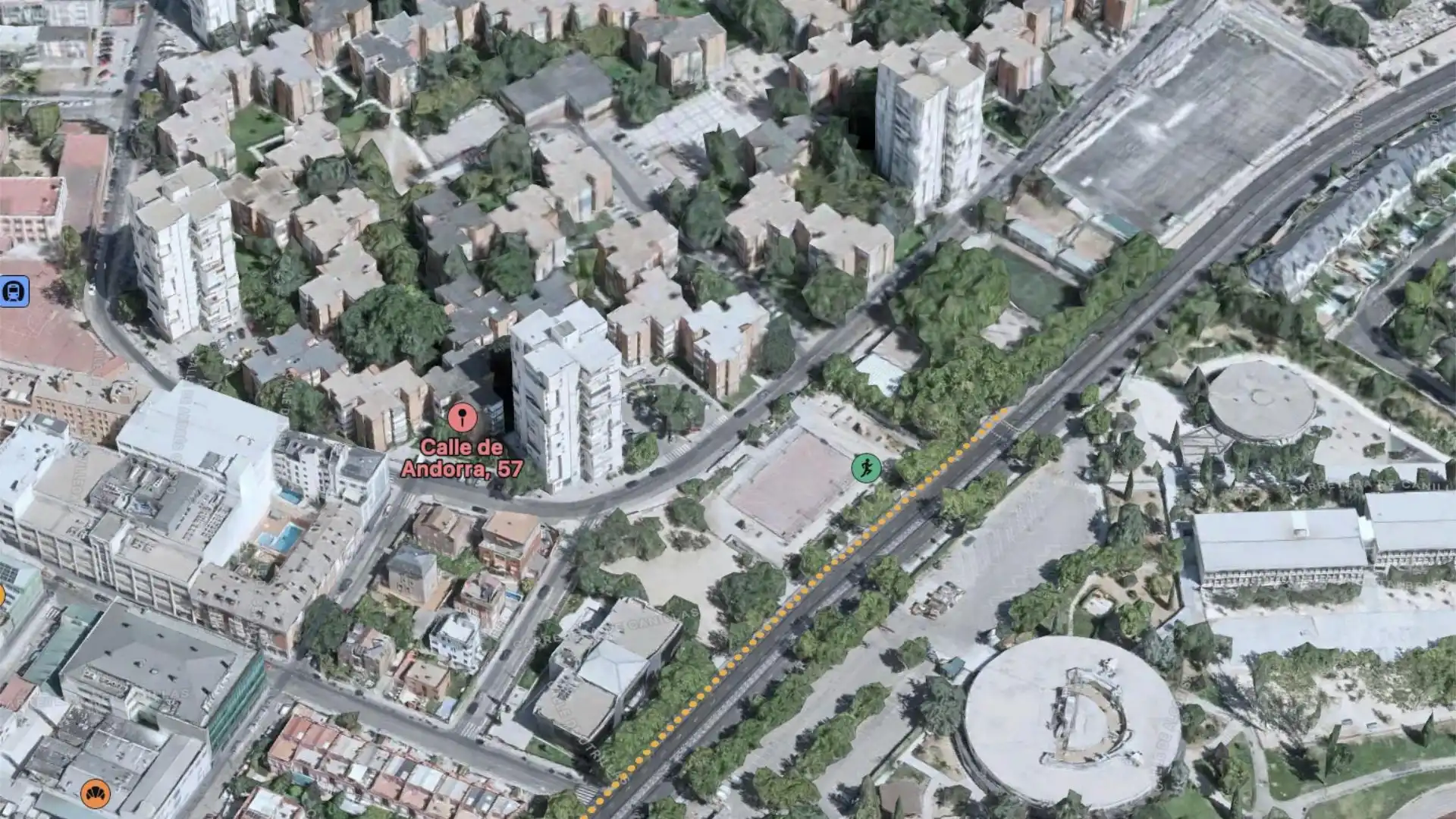 Vista exterior de Piso en venta en  Madrid Capital con Aire acondicionado, Calefacción y Trastero