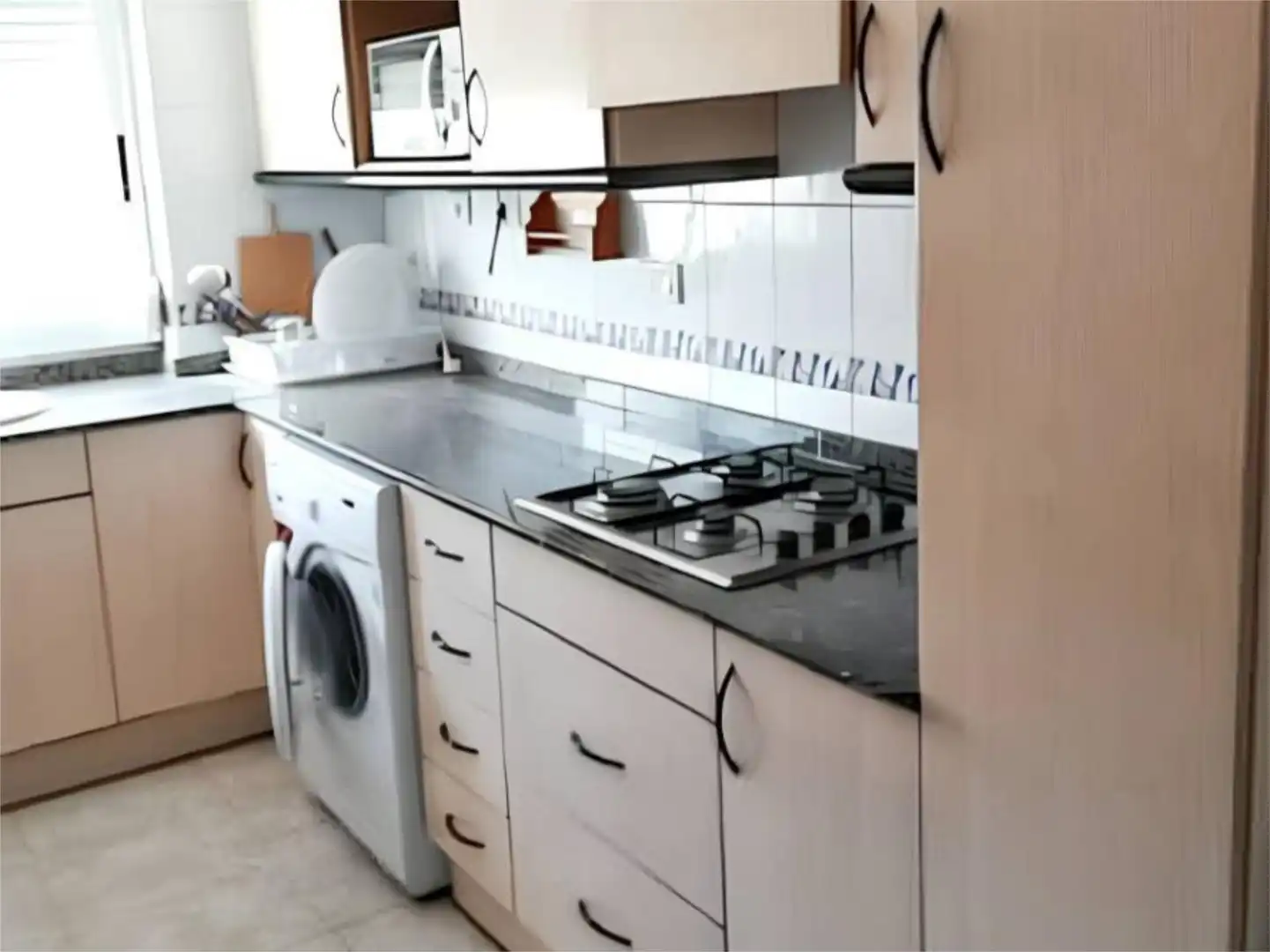 Wohnung zur Miete in Carrer Apòstol Santiago, 75, La Curva Küche von Wohnung zur Miete in Benicasim / Benicàssim mit Klimaanlage, Terrasse und Möbliert