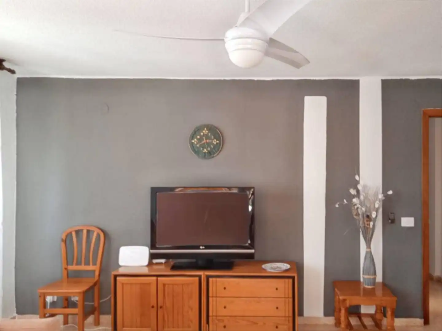 Wohnung zur Miete in Carrer Apòstol Santiago, 75, La Curva Schlafzimmer von Wohnung zur Miete in Benicasim / Benicàssim mit Klimaanlage, Terrasse und Möbliert