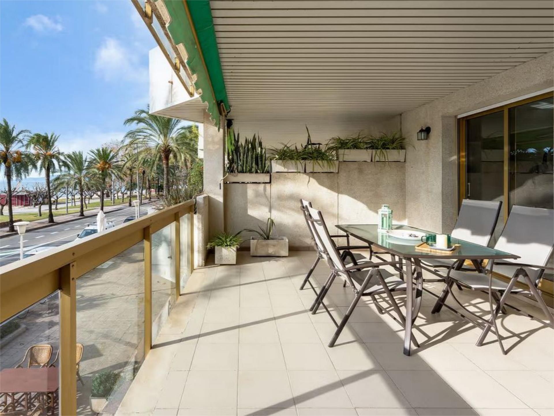 Terrace of Flat to rent in Cambrils  with Air Conditioner, Swimming Pool and Balcony