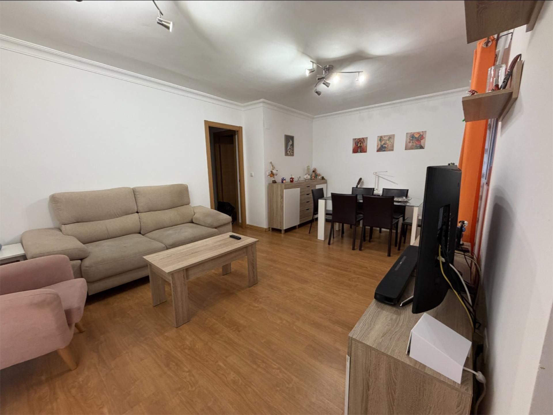 Living room of Flat for sale in  Huelva Capital  with Air Conditioner and Balcony