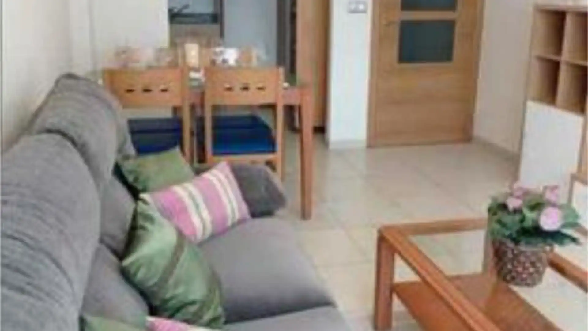 Wohnungen zur Miete in Palmeral Wohnzimmer von Wohnungen zur Miete in Alicante / Alacant mit Privatgarten, Terrasse und Schwimmbad