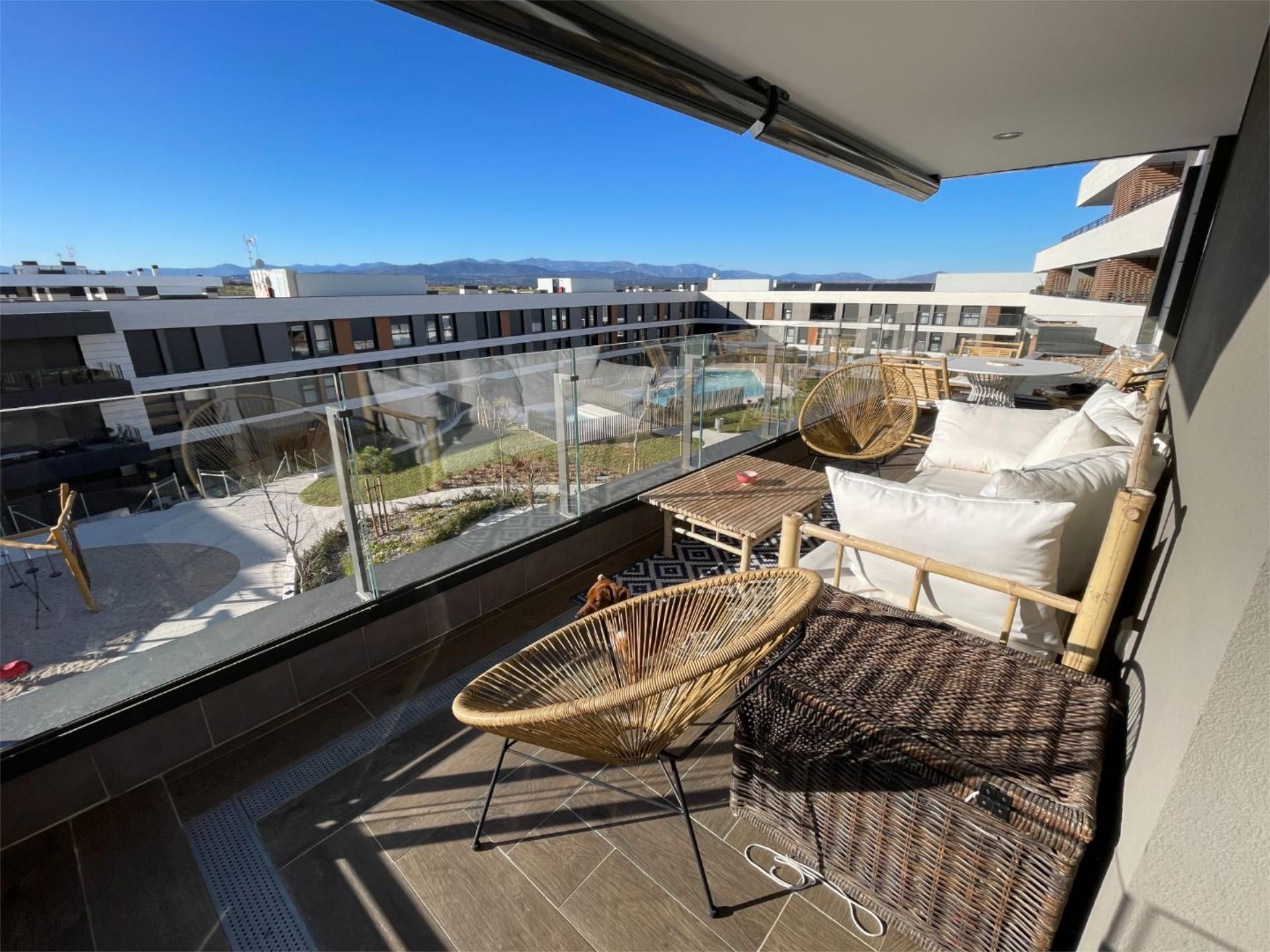 Terrace of Flat for sale in Las Rozas de Madrid  with Air Conditioner, Terrace and Swimming Pool