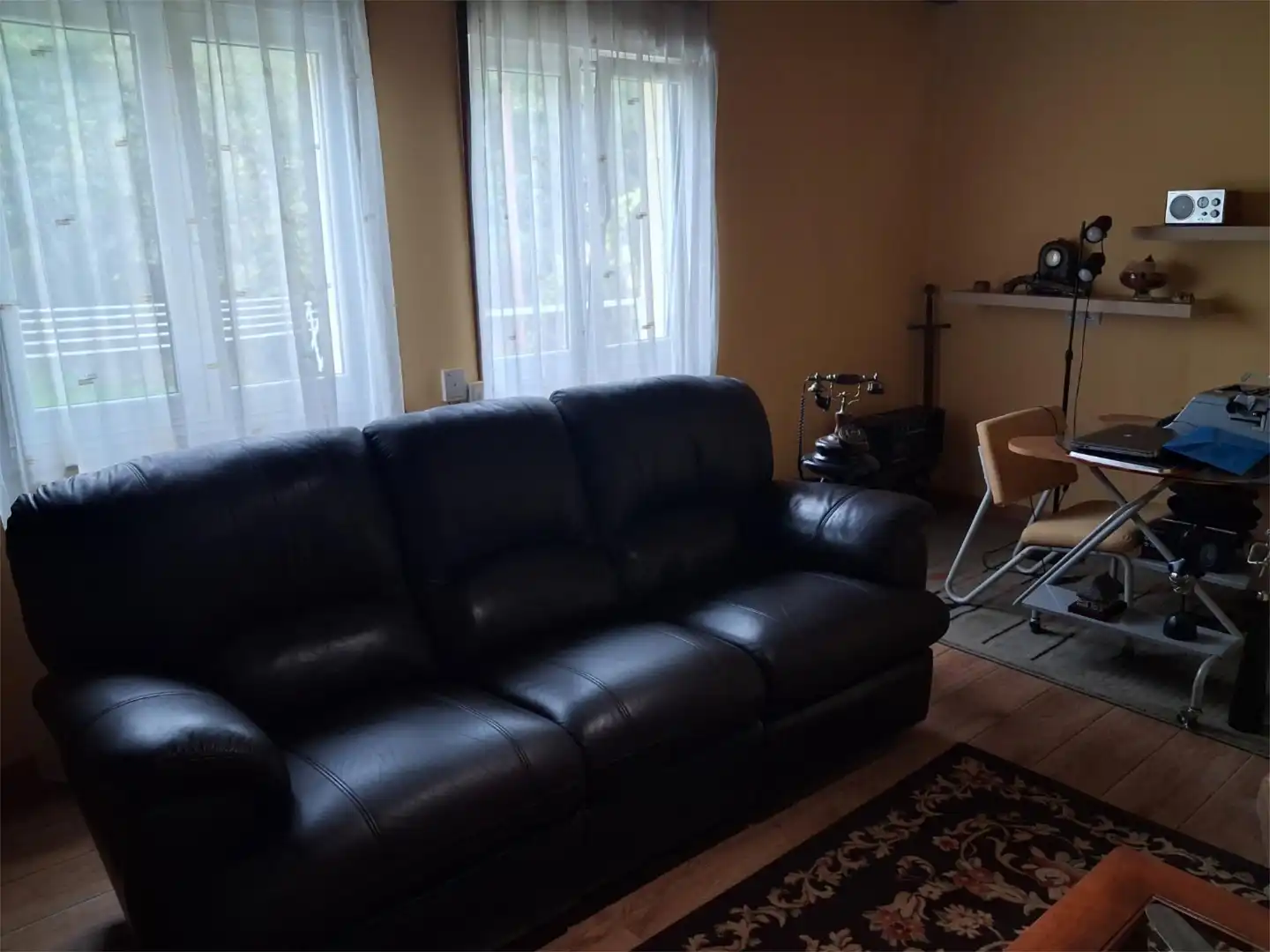 Sala de estar de Casa adosada en venta en Oviedo 
