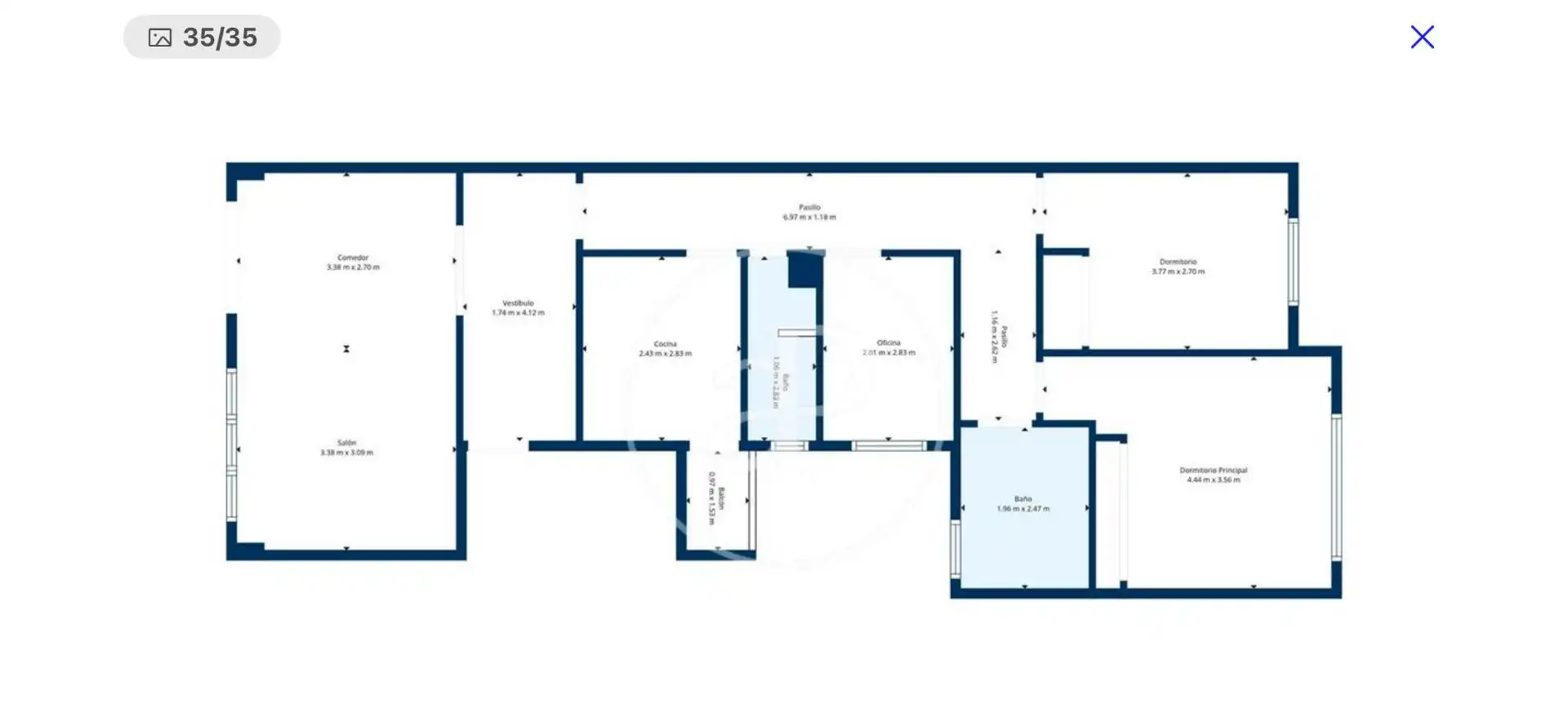 Wohnung zum Verkauf in Calle de Garcilaso, 7, Trafalgar Wohnung zum Verkauf in Madrid Capital mit Klimaanlage, Terrasse und Balkon