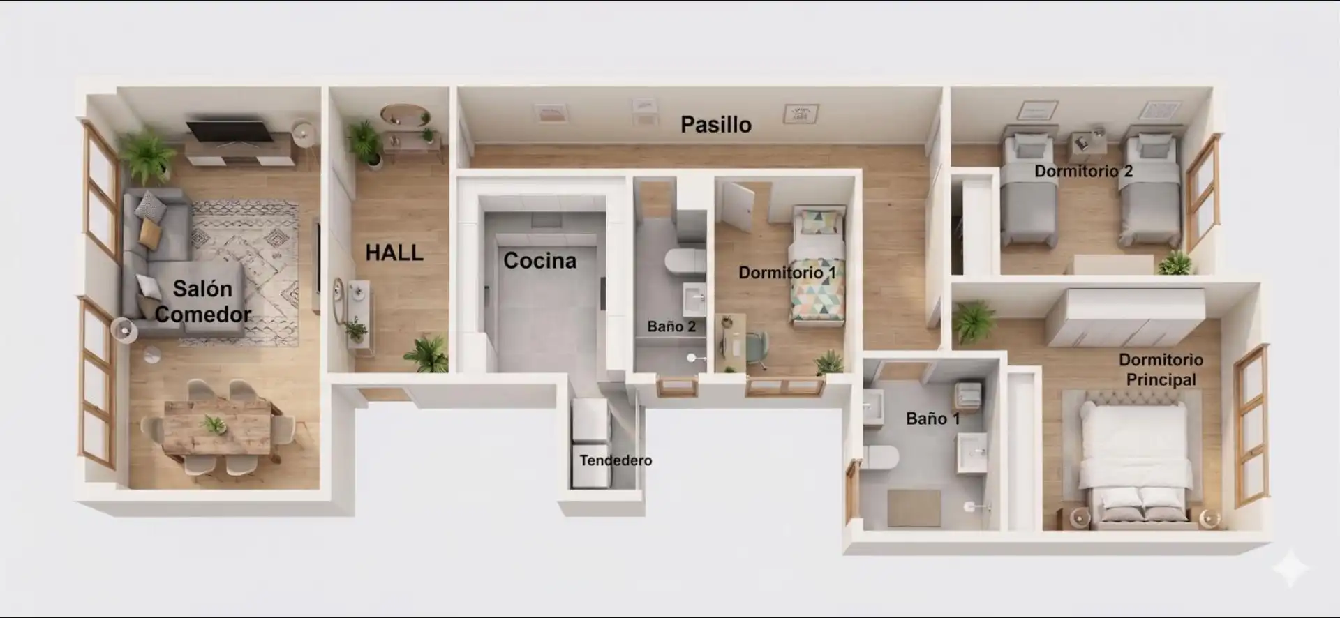 Wohnung zum Verkauf in Calle de Garcilaso, 7, Trafalgar Wohnung zum Verkauf in Madrid Capital mit Klimaanlage, Terrasse und Balkon