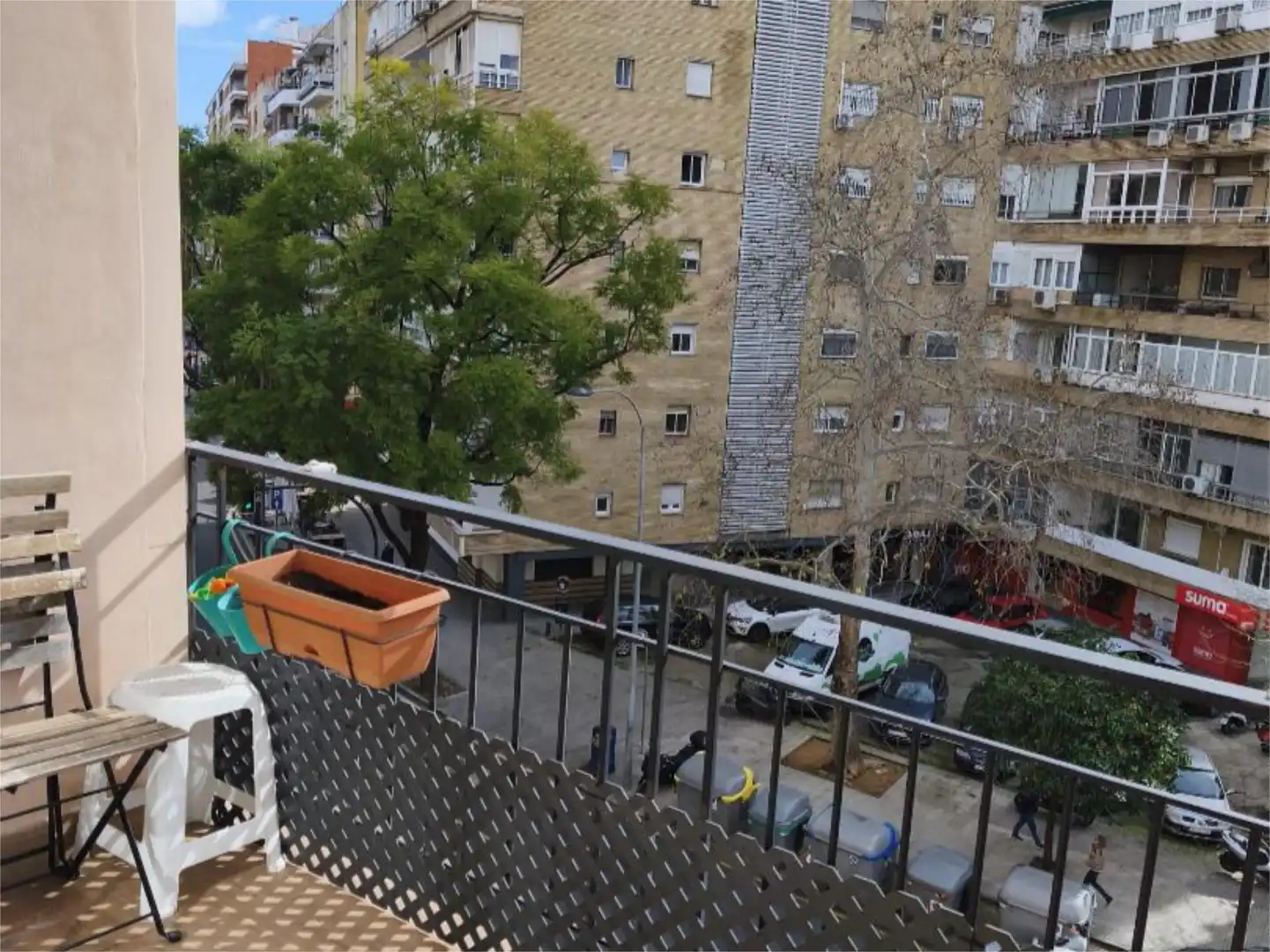 Flat for sale in Virgen de Lujan, 50a, Barrio de los Remedios Balcony of Flat for sale in Sevilla Capital with Air Conditioner, Terrace and Balcony