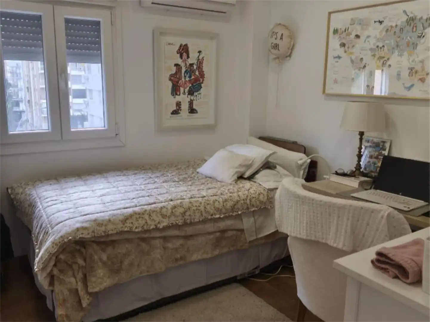 Flat for sale in Virgen de Lujan, 50a, Barrio de los Remedios Bedroom of Flat for sale in Sevilla Capital with Air Conditioner, Terrace and Balcony