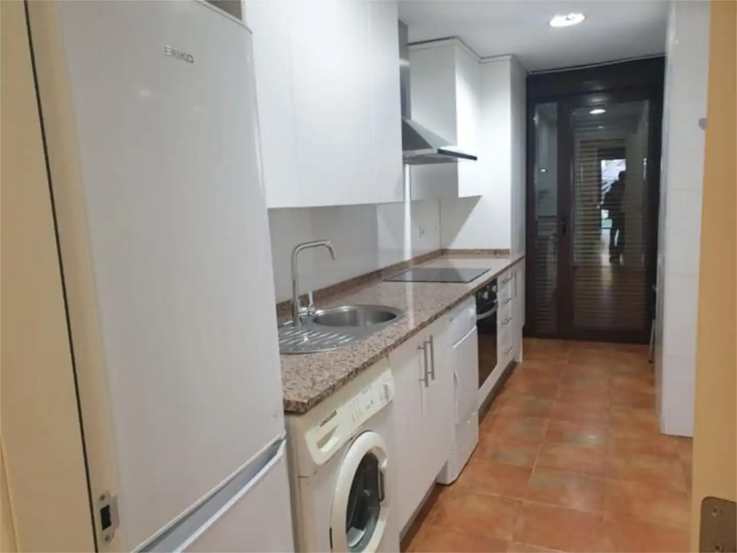 Wohnung zum Verkauf in Las Pajanosas Küche von Wohnung zum Verkauf in Guillena mit Heizung, Privatgarten und Terrasse
