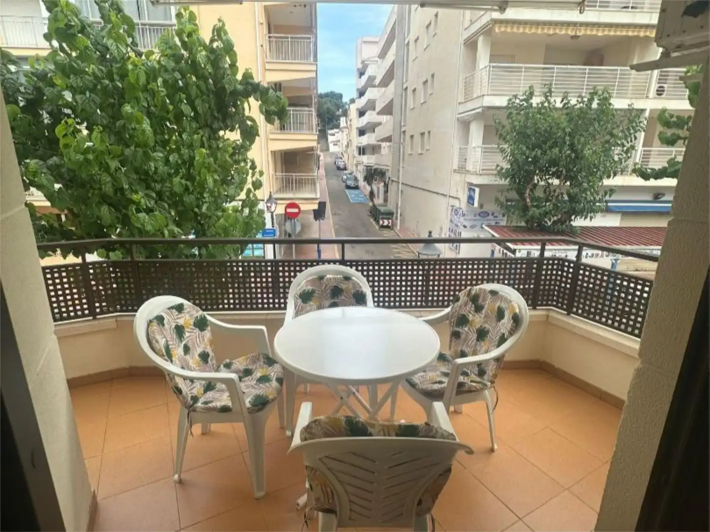 Terrassa de Apartament de lloguer en Oropesa del Mar / Orpesa amb Aire condicionat, Calefacció i Piscina