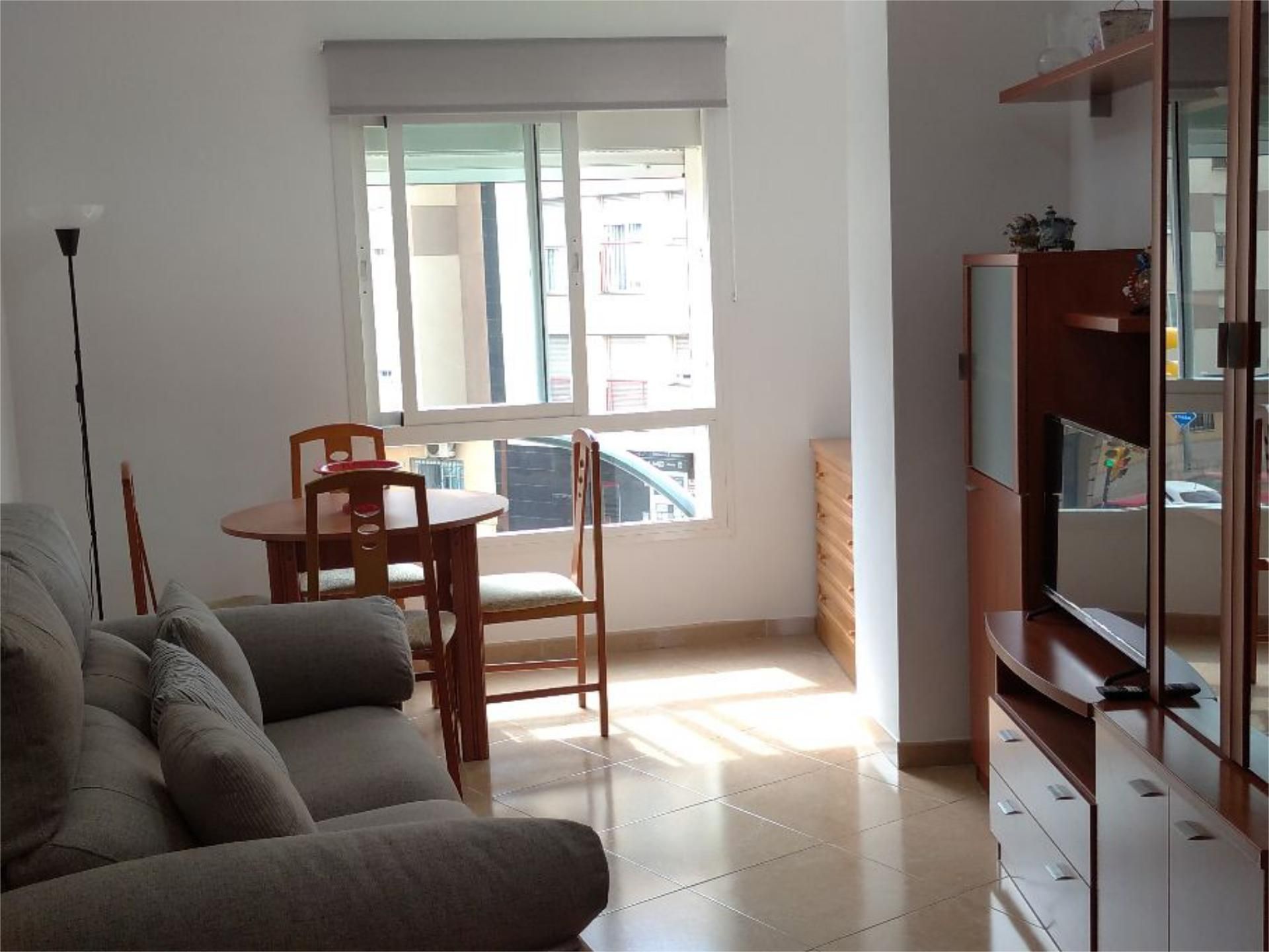 Sala de estar de Piso de alquiler en Málaga Capital con Amueblado