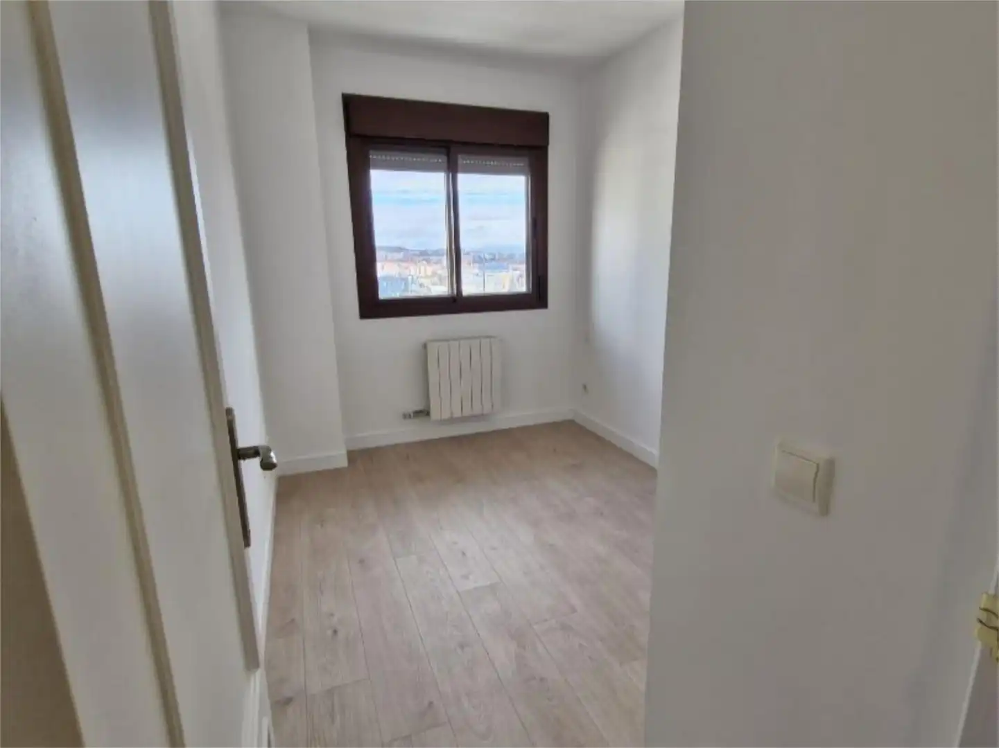 Flat for sale in Calle de la Maquinilla, 10, Palomeras Sureste Bedroom of Flat for sale in Madrid with Air Conditioner, Heating and Private garden