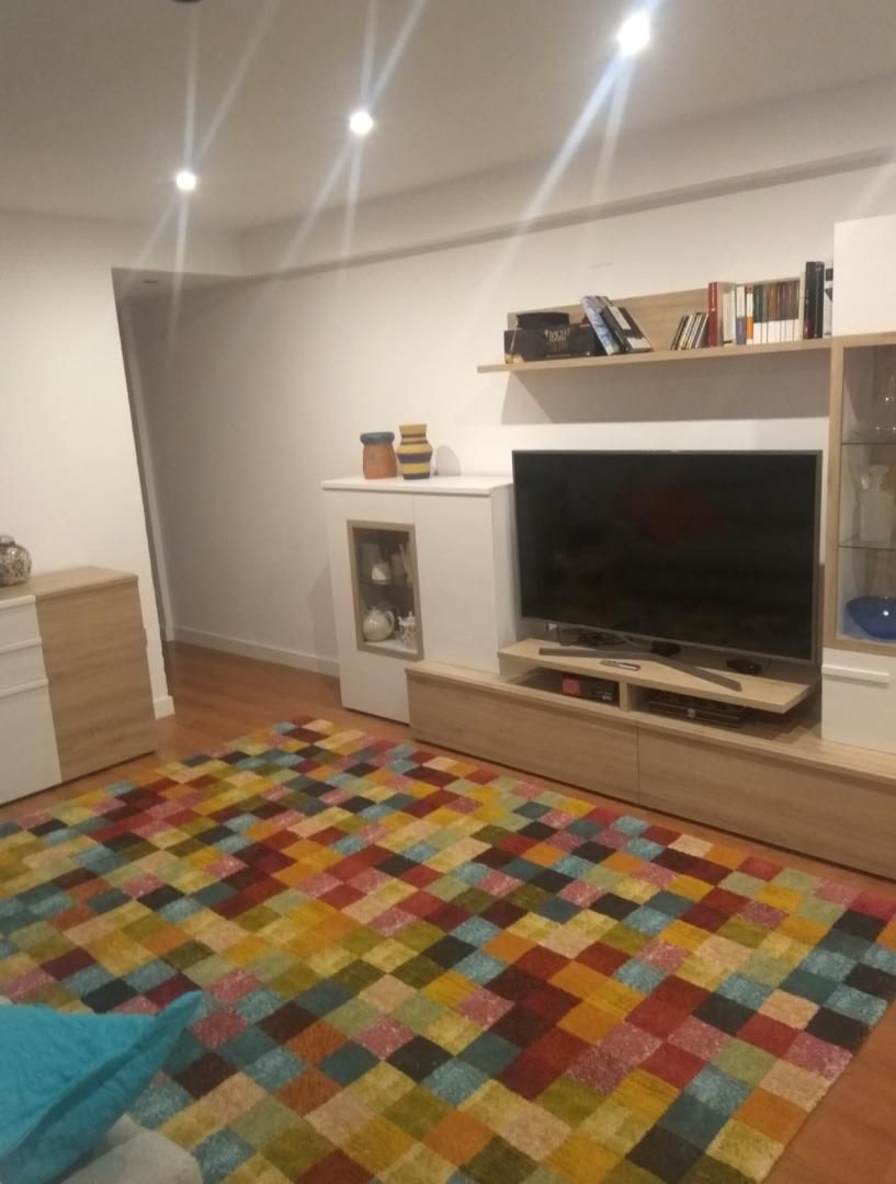 Living room of Flat for sale in Gijón   with Heating, Storage room and Furnished