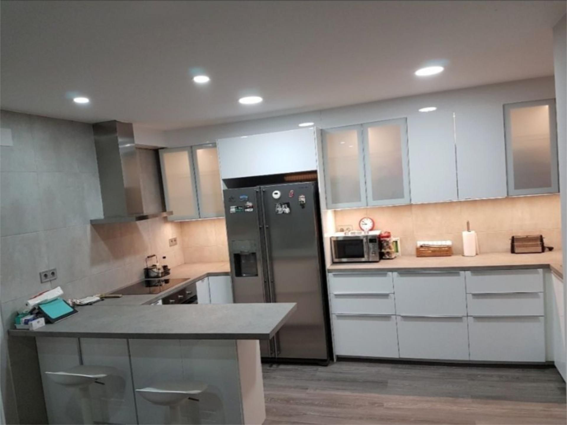 Cuina de Àtic en venda en  Barcelona Capital amb Aire condicionat, Parquet i Terrassa