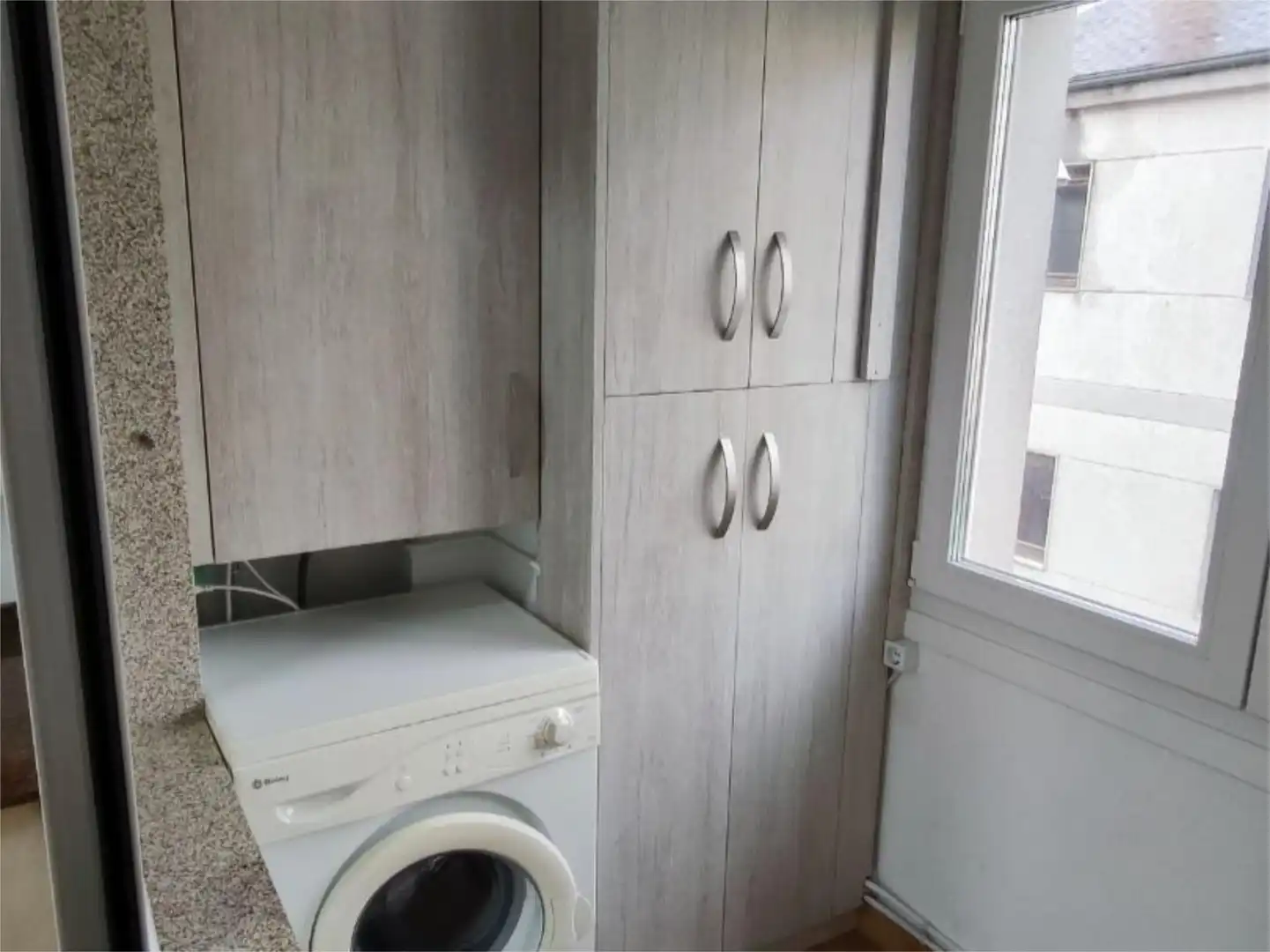 Kitchen of Flat for sale in Monterroso  with Heating, Parquet flooring and Storage room