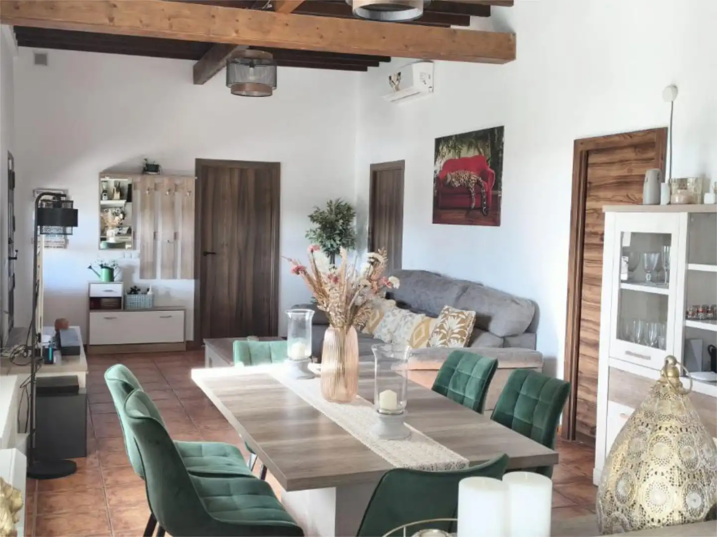 Casa o chalet en venta en Camino Finca el Llano, 28, Pechina Comedor de Casa o chalet en venta en Pechina con Aire acondicionado, Terraza y Piscina